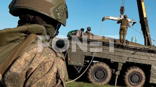 Rakete Iskander na manevrima 